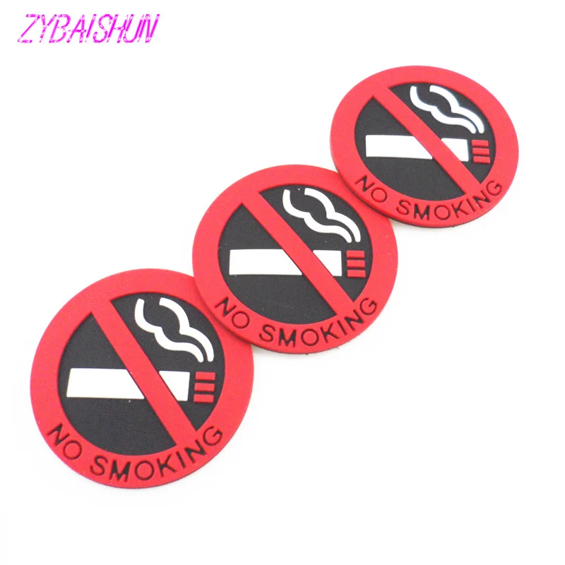 

3 pcs. Rubber No Smoking Warning Sign Sticker for Mini One Cooper R50 R52 R53 R55 R56 R60 R61 PACEMAN COUNTRYMAN CLUBMAN/COUPE