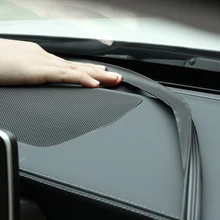 Painel de Vedação de Borracha Tira de Vedação À Prova de Som do carro Para LADA Priora Kalina Granta Vesta X-Ray Para Kia Rio Solaris para Ford Cruze