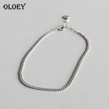 Женские ножные браслеты,, новинка, Настоящее серебро 925 пробы, браслет на лодыжку для девушек, хорошее ювелирное изделие, Прямая поставка YMA014