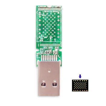

Wozniak DIY U Disk PCB USB 2.0 LGA70 Hynix NAND Flash For iPhone 6S 7 Large Fast Speed U Disk