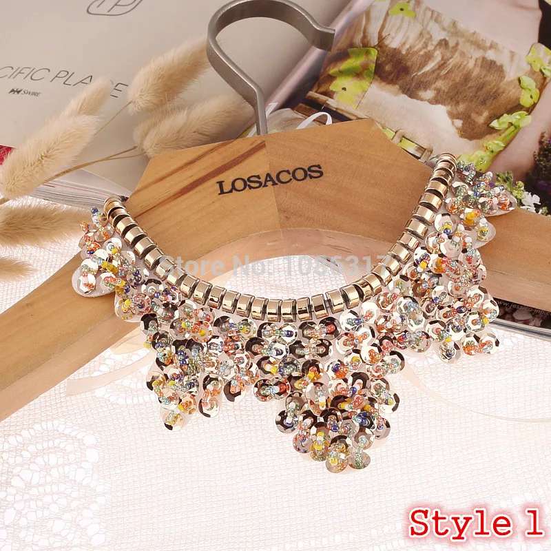 

12 styles New arrivel glass beads fake collar Bow Lips Love Charm Pendant women fashion chocker necklace Sequin Deco