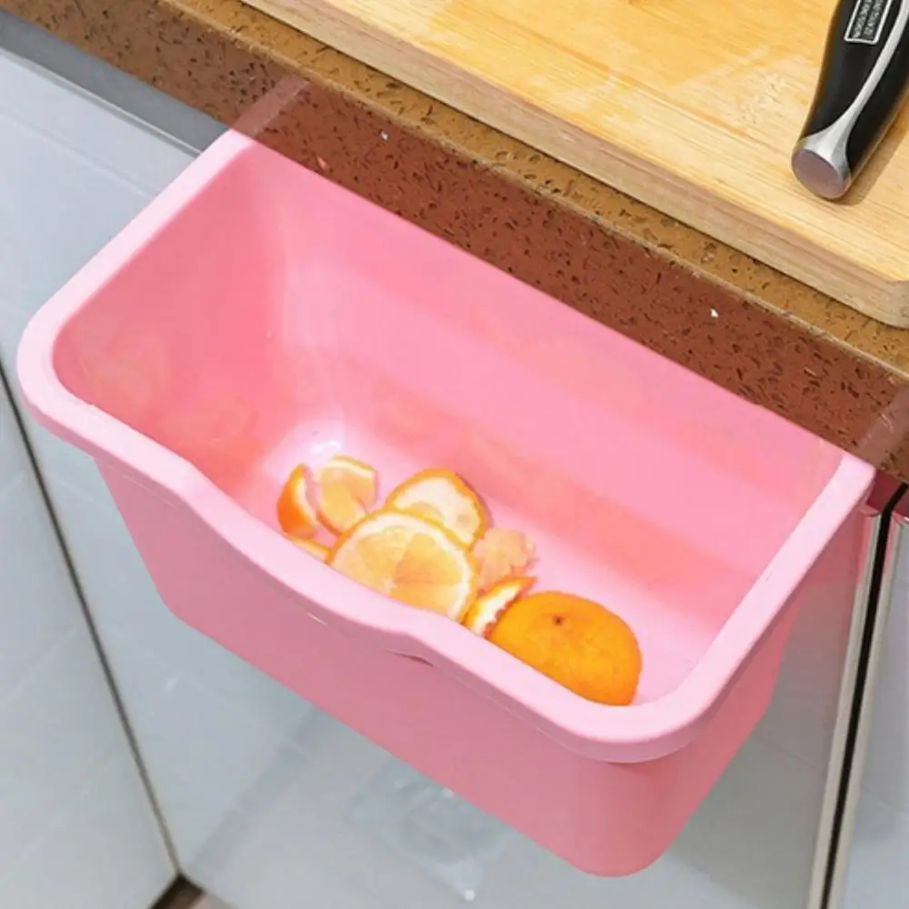 

Multifunction Kitchen Hanging Garbage Storage Box Hanging Desktop Rubbish Plastic Container Kitchen Organizer Garbage Boxes