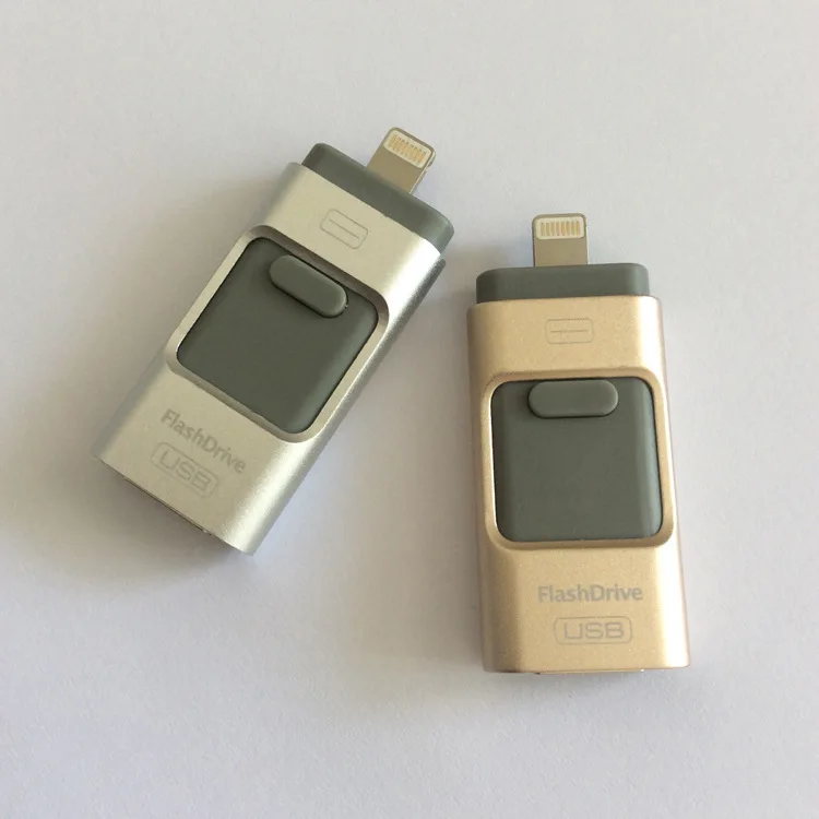 3в1 256 ГБ 128 Гб 64 ГБ 32 ГБ 16 ГБ 8 ГБ USB OTG iFlash Drive HD USB флеш-накопители для iPhone для iPad для iPod и iOS Android Phone