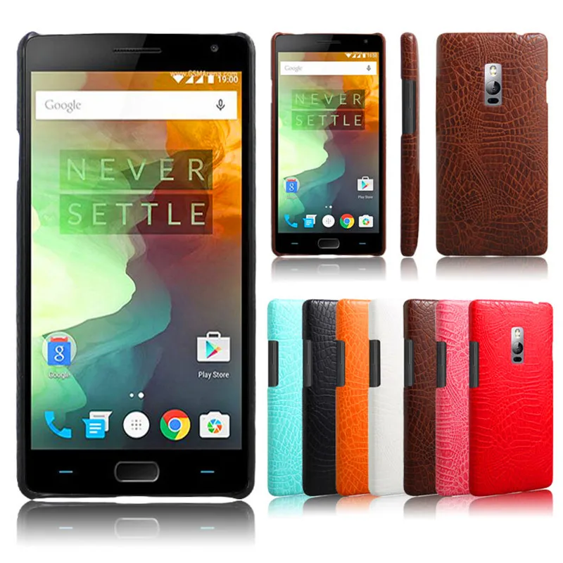 

Oneplus 2 One Plus2 Case Quality PC Crocodile Grain Back Cover Hard Case for One Plus 2 Oneplus2 A2000 A2003 Cover Protector