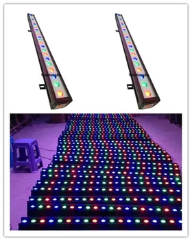 

8 pieces24X3W RGB WATERPROOF LED BAR LED OUTDOOR WALL WASHER LED LIGHT
