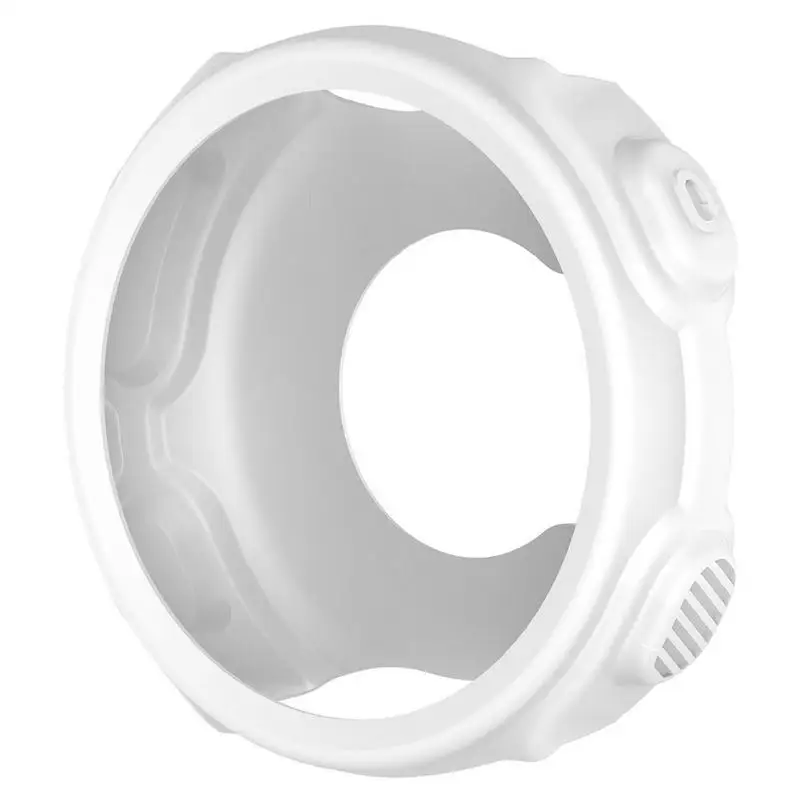 Мягкий силиконовый браслет защитный браслет чехол Крышка для Garmin Forerunner 235/735XT gps часы Высокое качество - Цвет: White