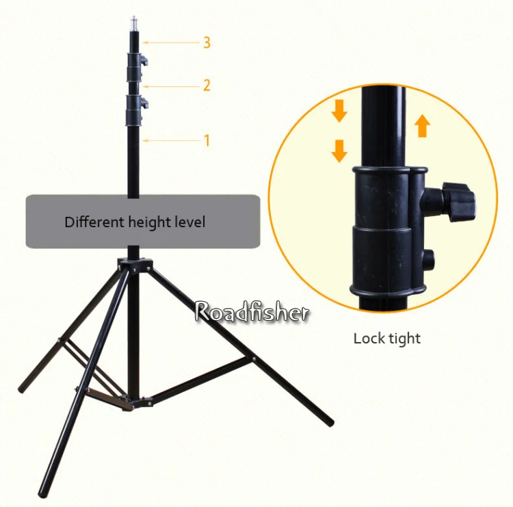 2.8M Photography light stand pole tripod 5