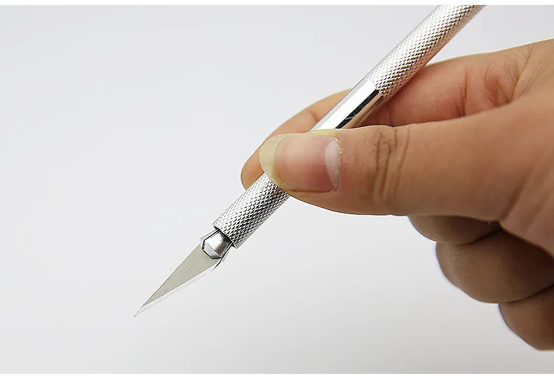 6pcs/set Carving Knife Model Making Tool Carving Knife Aluminum Pole Paper cutting knife Pottery ceramic tools LYQ