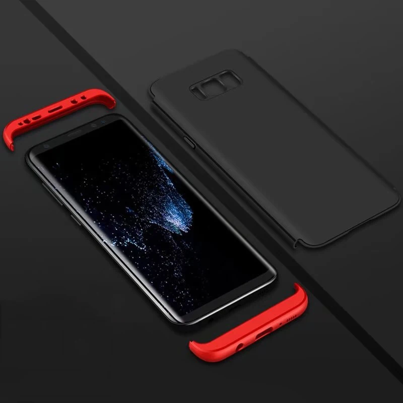 

360 Degree Protection Full Cover Case For Samsung Galaxy S8 / S8 Plus Scrub Phone Case Thin Shockproof For Samsung S8 Case Shell