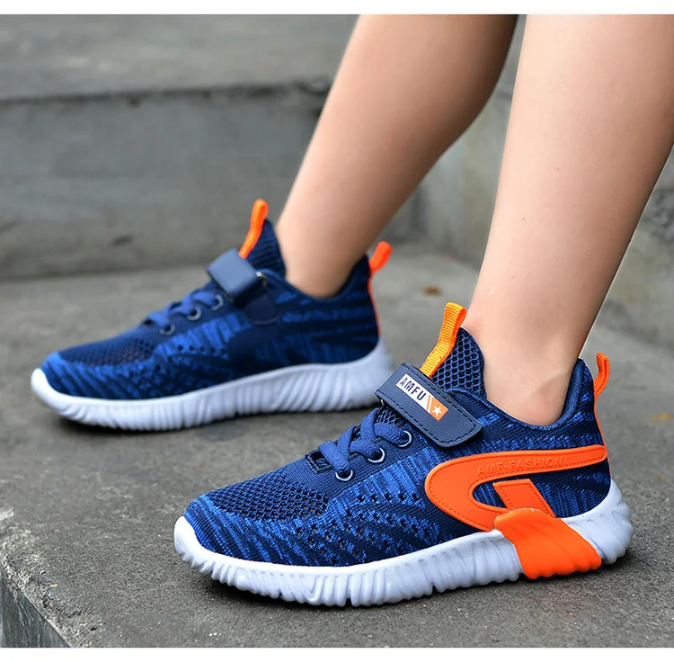 Children's sports shoes summer new fashion boys girls outdoor casual shoes mesh breathable soft bottom non-slip kids shoes