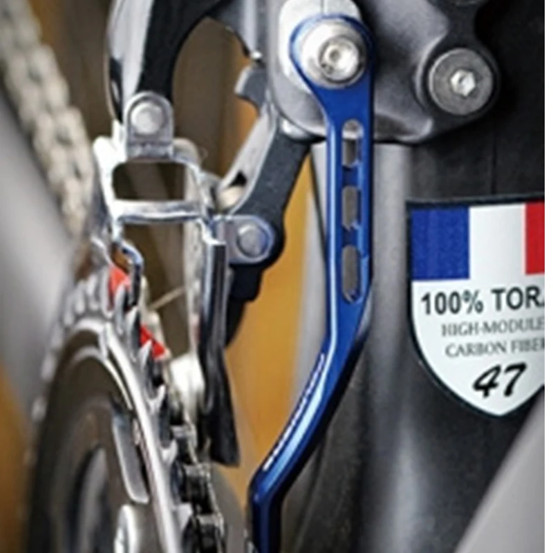 Fouriers CNC Road Bike Chain Catcher Drop Keeper With magnet for SRM powermeter