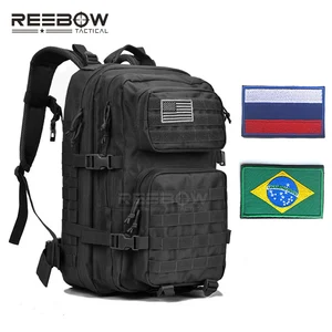 REEBOW TACTICAL Military Backpack Army 3 Day Assault Pack Waterproof Molle Bug Out Rucksacks Outdoor Hiking Camping Hunting