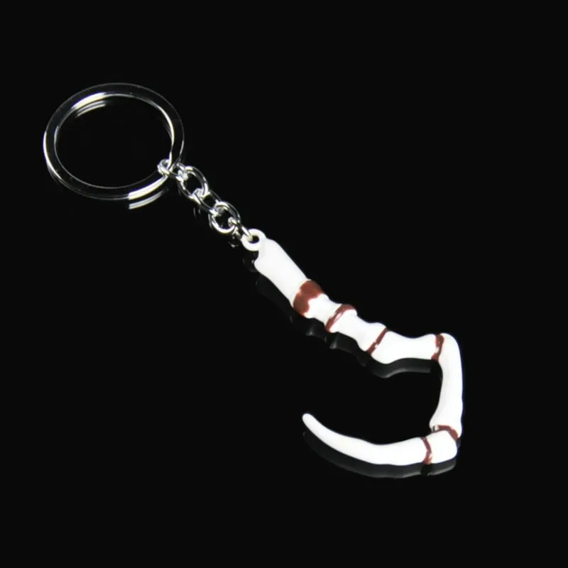 

2019 Hot Game Series Dota 2 Cosplay Keychain Butcher Pudge Key Chain Immortal Dragon Talon Hook Alloy Dota2 Keyring For Men Gift