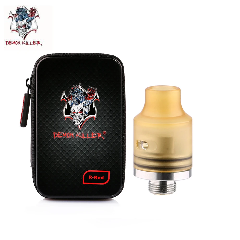 

100% Original Demon Killer Tiny RDA Tank Atomizer PEI drip tip electronic cigarette with BF squnok pin for BF box mods