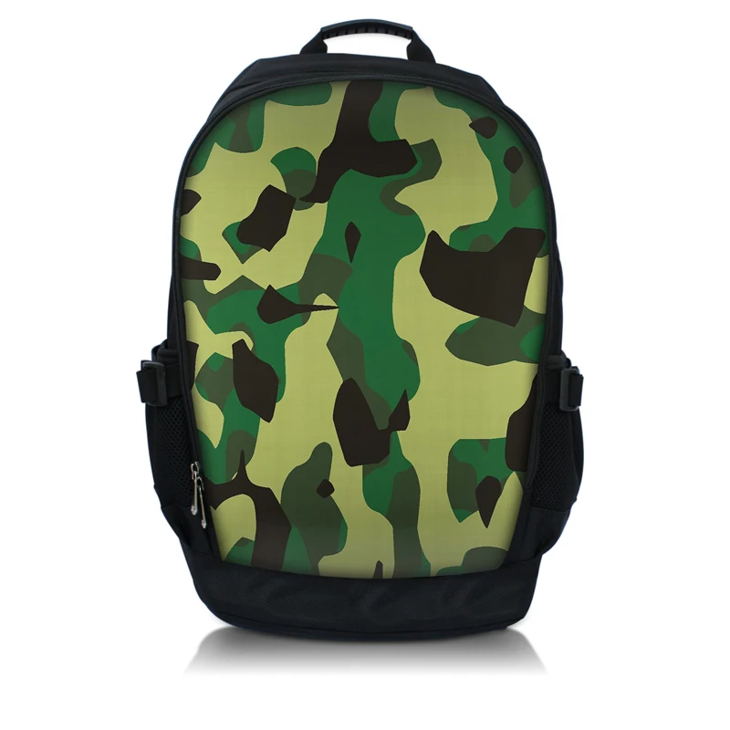 

Military Pattern Laptop Backpack School Book Backpack Travel Bag Up To 15.6" Laptop