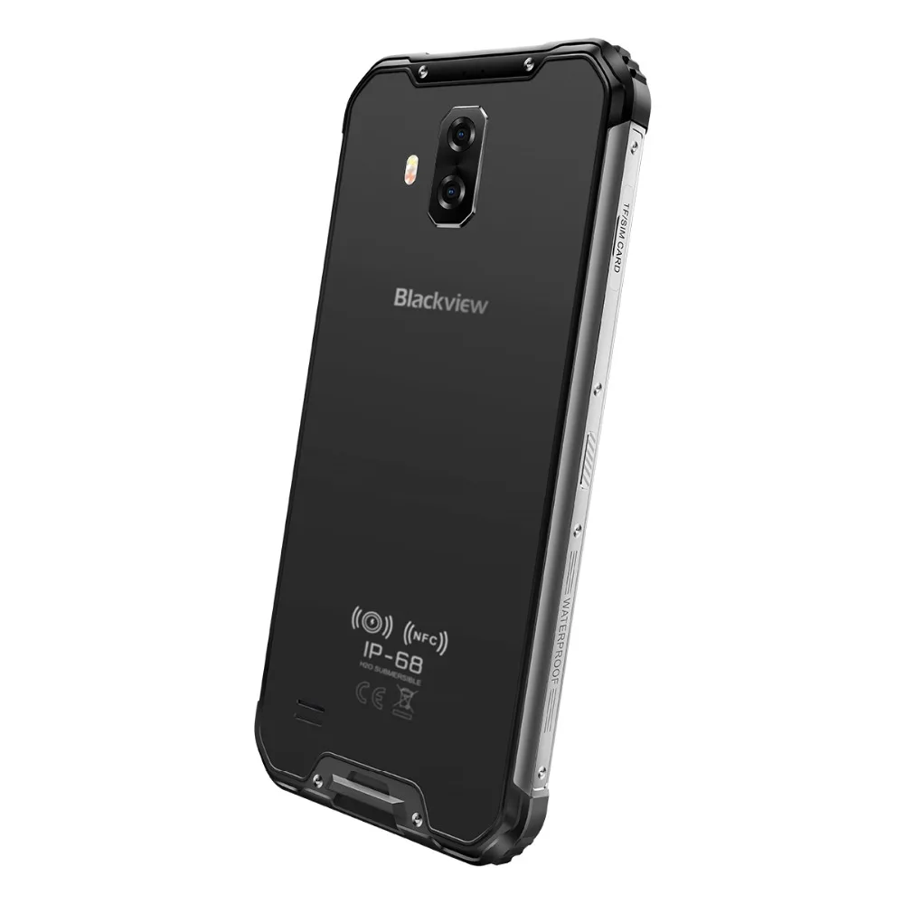 Blackview BV9600 Pro Helio P60 Android 8,1 6 ГБ+ 128 ГБ мобильный телефон с водонепроницаемым корпусом IP68 6,2" 19:9 FHD AMOLED 5580 мАч NFC Смартфон