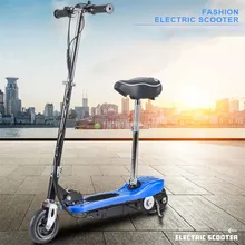 6 дюймов колеса электрический скутер красочные цвета легкий складной самокат электрический скейтборд велосипед для детей ребенок 120W