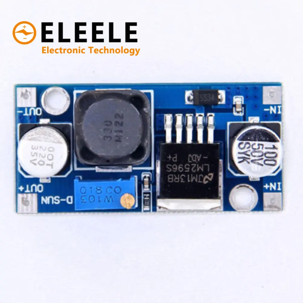 LM2596 Шаг вниз Питание модуль DC 7 V 35 до 1 25 30 3A Регулируемый Напряжение регулятор
