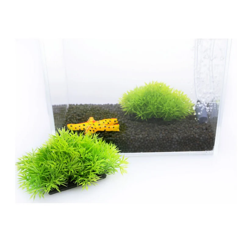 Искусственный аквариум с травой Декор водяные сорняки орнамент растения аквариум украшения и украшения