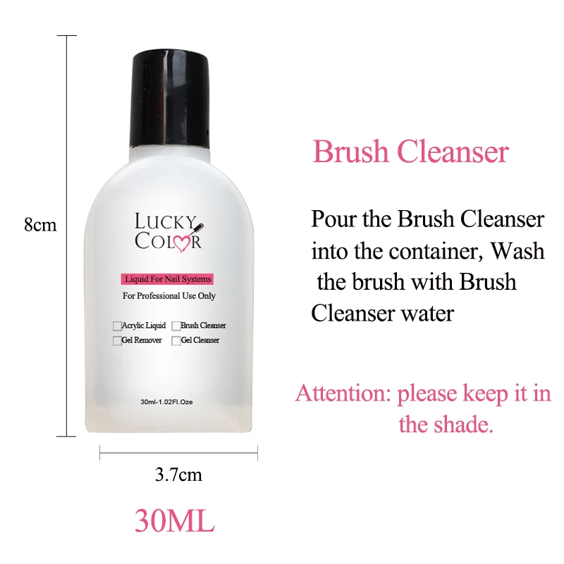 Pink Acrylic Nail Powder 20g For Paintings Gel Nails Art Design Clear Color Acryl Liquid And Brush Cleanser 30ml Supplies Pink Acrylic Nail Powder 20g For Paintings Gel Nails Art Design Clear Color Acryl Liquid And Brush Cleanser 30ml Supplies