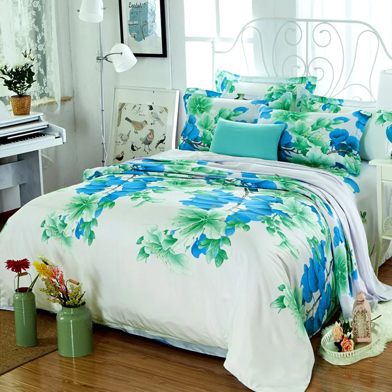 bed clothes bedding bedskirt bedset selling four sets of 100 total