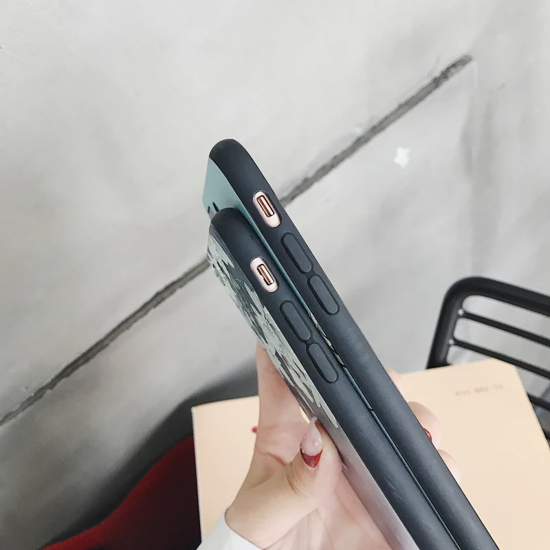 Милый 3D тисненый чехол для телефона iphone X 11 Pro XS Max 8 7 6 6S Plus 9 Чехол Мягкий силиконовый чехол для iphone 5 5S SE Coque