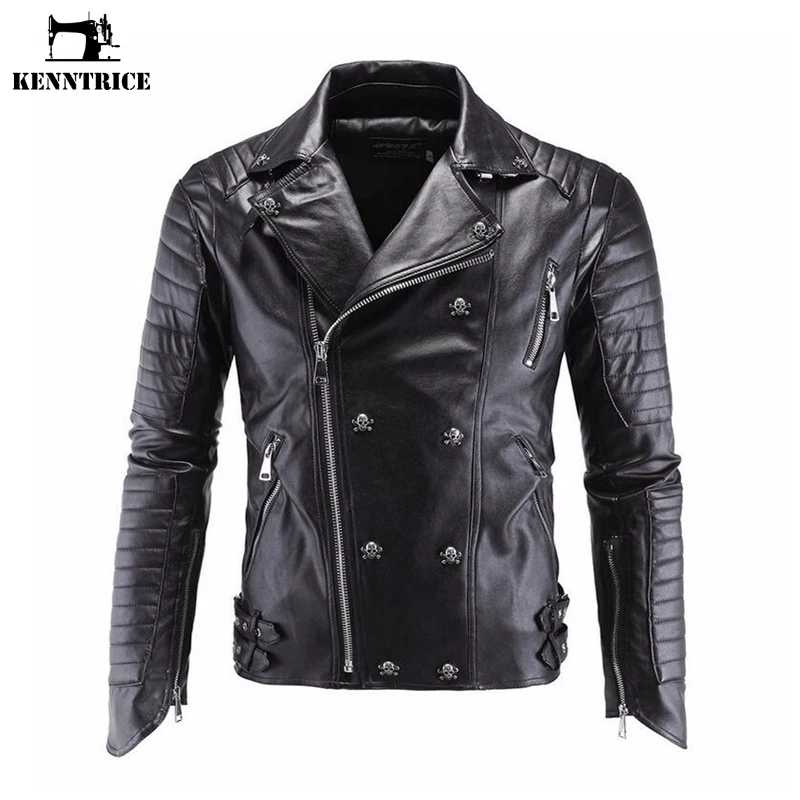 jaqueta de couro de homem