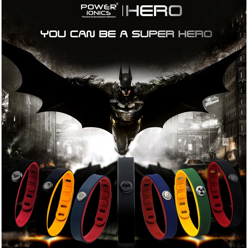 Hero power Ionics 3000 ионы идея Группа Спорт Титан браслет баланс человеческого тела - изображение