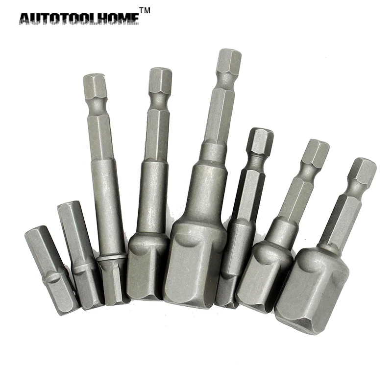 Адаптер с шестигранным хвостовиком AUTOTOOLHOME 8x 1/4 Отвертка удлинитель гаечного