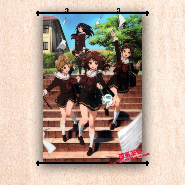 Аниме Декоративные Фотографии Hibike! Euphonium Oumae Kumiko & Katou Hazuki Kawashima Safaia домашний Декор
