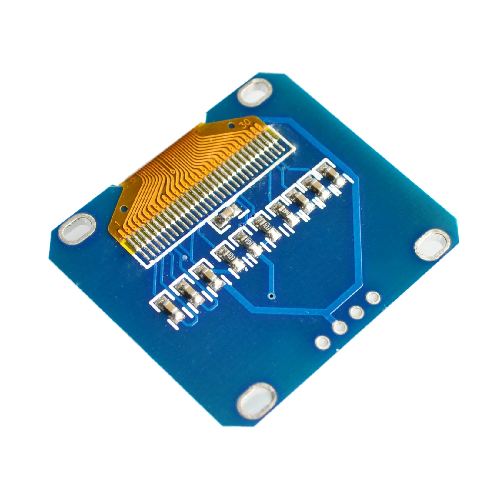 1 шт. 1," O светодиодный модуль белого цвета 128X64 1,3 дюймов O светодиодный ЖК-дисплей светодиодный Дисплей модуль для Arduino 1,3" IIC I2C общаться