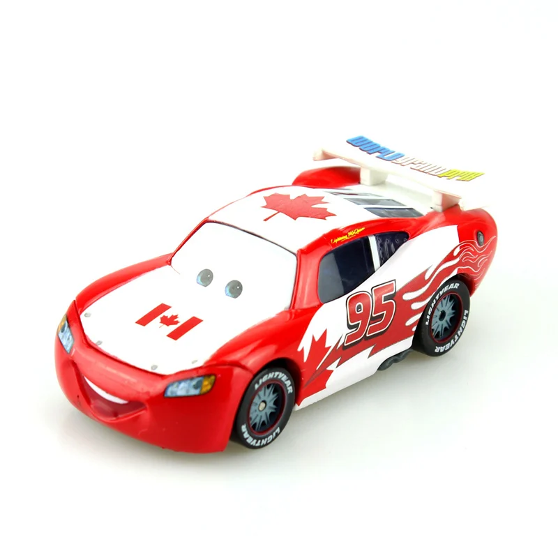 Disney Pixar Cars Canada Mcqueen 155 Scale Diecast Metal Alloy Modle
