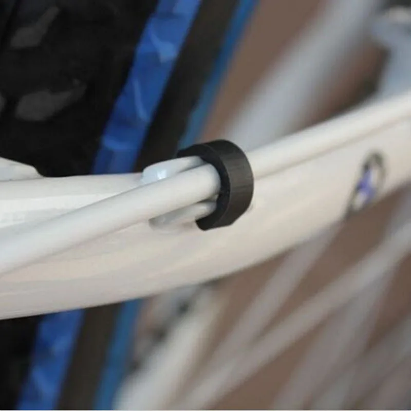 10 шт. MTB bmxроуд горный тормоз велосипед велик кабель направляющие шланг c-зажимы