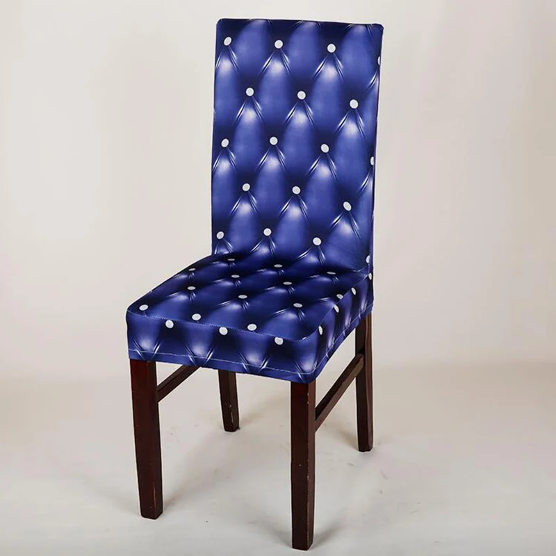 Спандекс эластичный универсальный размер чехлы на стулья из искусственной кожи чехлы на стулья для столовой кухни свадьбы банкета отеля
