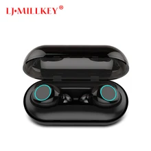 TWS 5,0 Bluetooth наушники настоящие беспроводные наушники стерео мини гарнитура спортивные наушники с микрофоном зарядная коробка для телефона