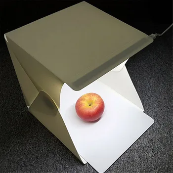 

Portable Lightbox Folding Mini LED Tabletop Shooting Softbox Photography Lighting Tent Kit Light Box Photo Studio Accessories