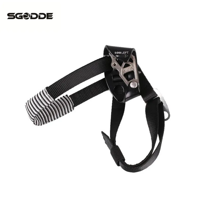 SGODDE 1 قطع القدم اليسرى الصاعد الناهض العالمي في الهواء الطلق تسلق الصخور تسلق الجبال المعدات والعتاد آمنة الاكسسوارات الناعمة
