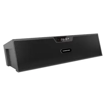 

Sardine Bluetooth Speakers with FM Radio, Alarm Clock, Built-in Mic, LED Display, Powerful Sound Bluetooth Speaker for Apple i