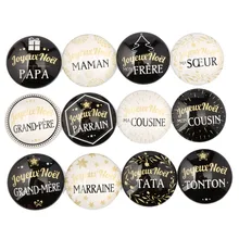 Reidgaller mix Рождество noel фото круглый стеклянный кабошон 18 мм 20 мм 25 мм 30 мм diy ювелирные аксессуары для брелока подвески