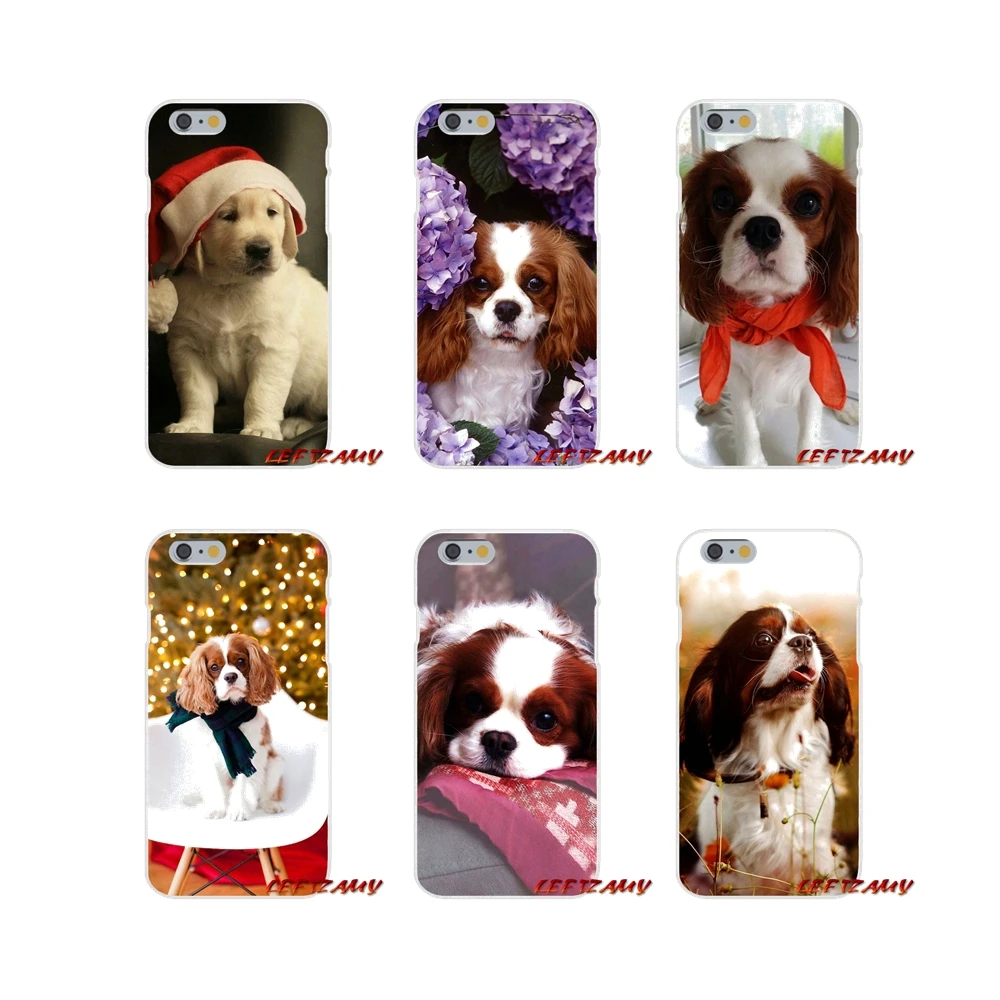 Чехлы для мобильного телефона Huawei P Smart Mate Y6 Pro P8 P9 P10 Nova P20 Lite Mini 2017 Charles Spaniel Dog puppes |