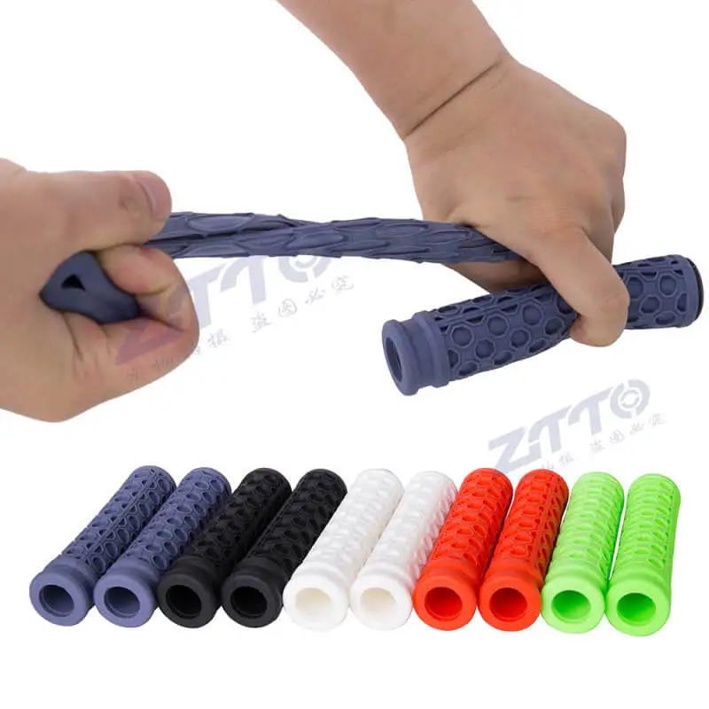 ZTTO Silicone Gel Durable Bike Handlebar Grips for MTB Mountain Bike