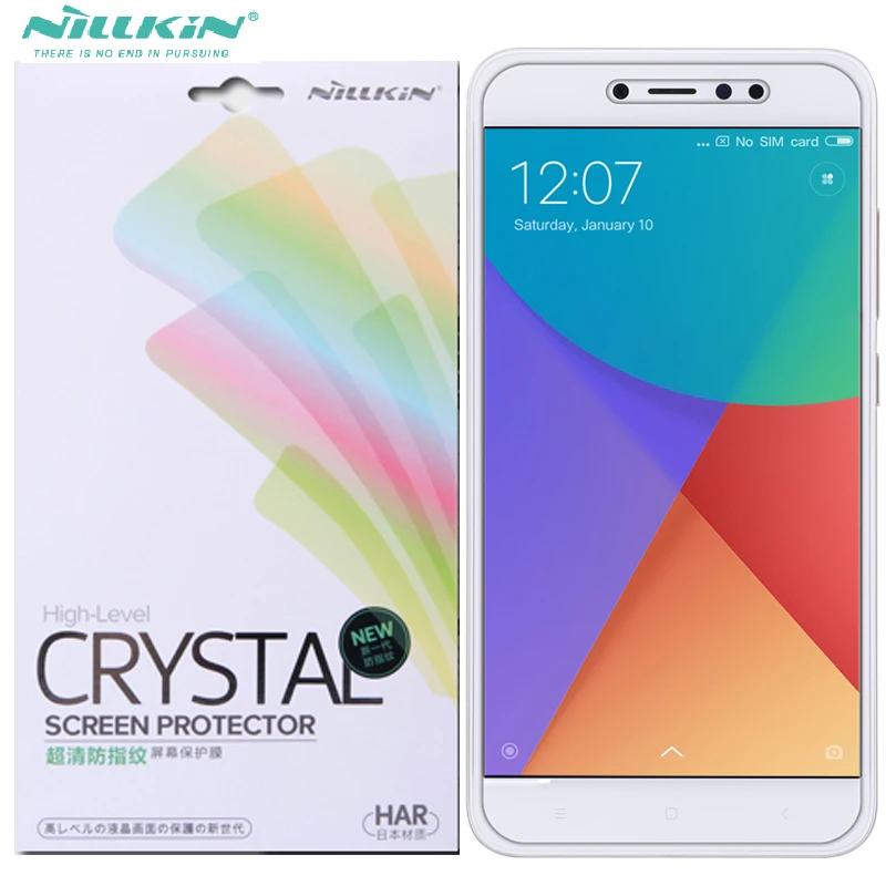 

Nillkin glossy Screen Protector For Xiaomi Redmi Note5A Note 5A Prime Matte Protective film For redmi note 5a PRO Y1