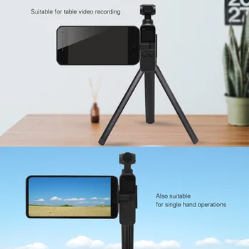 

New Folding Smartphone Suction Cup Bracket Extended Rod Tripod Kit for DJI OSMO POCKET DOM668