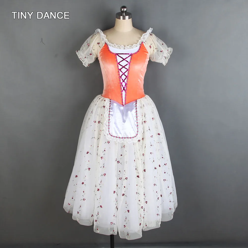 

Girls and Women Ballet Dress Long Romantic Ballet Dance Tutu Stage Performance Tutus Dance Costume 20009