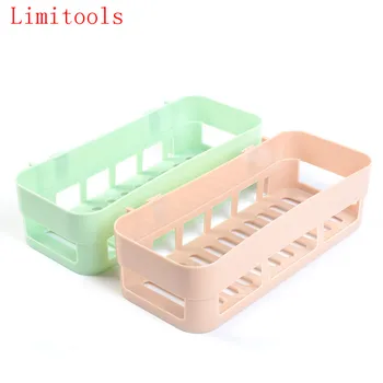 

LIMITOOLS Kitchen Storage Rack Wall Hanging Hook Shelf Hanger Bathroom Organizer Storage Basket