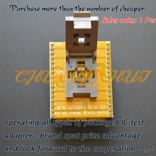 IC TEST WSON32 to DIP32 Programmer adapter DFN32 MLF32 QFN32 ic test socket Pitch=0.5mm Size=5x5mm