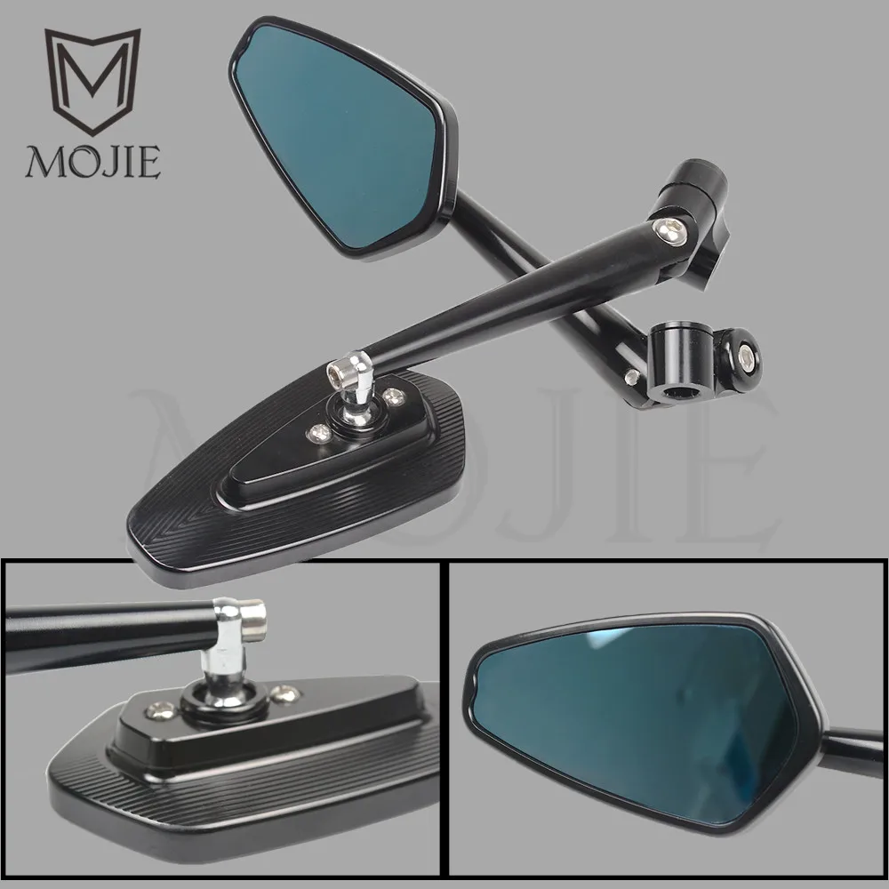 Rearview Mirrors Bar End Motorbike Side Rear View Mirrors Motorcycle