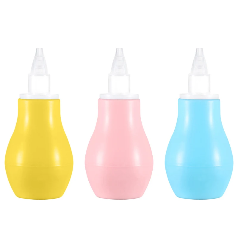 

Silicone Newborn Baby Children Nose Aspirator Toddler Nose Cleaner Infant Snot Vacuum Sucker Soft Tip Cleaner Baby Care Product