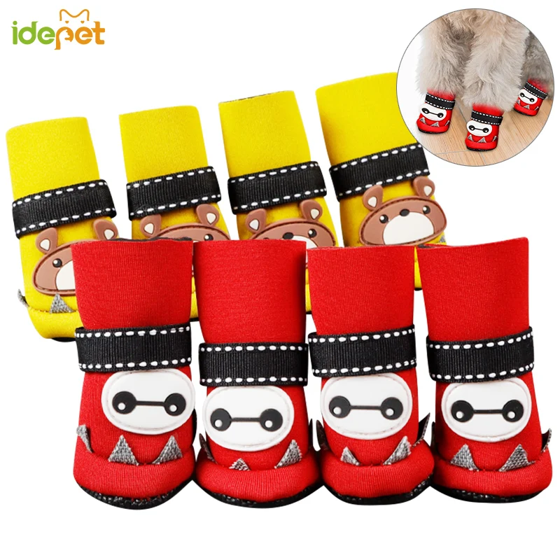 

Fashion Dog Shoes Pet Shoes For Small Medium Large Dogs Waterproof Pet Rain Snow Boots For Pet Doggy Chihuahua yorkshair 30