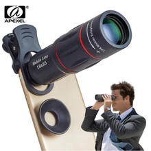 18X Telescope Zoom Mobile Phone Lens for iPhone Samsung Smartphones Universal Clip Telefon Camera Lens with